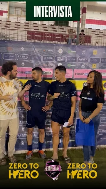 Giocatori con la maglia Dal Bomber durante un torneo