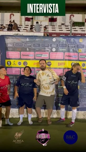 Premiazione di un torneo di calcio