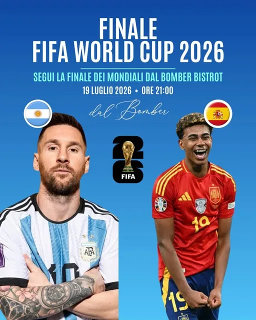 Locandina della finale dei Mondiali 2026